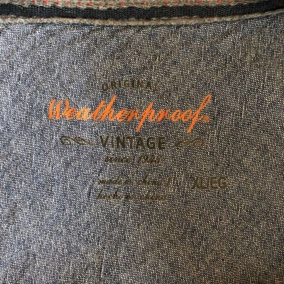 Weatherproof Vintage Quarter Zip Fur Collar Pullover Size XL - Picture 8 of 8